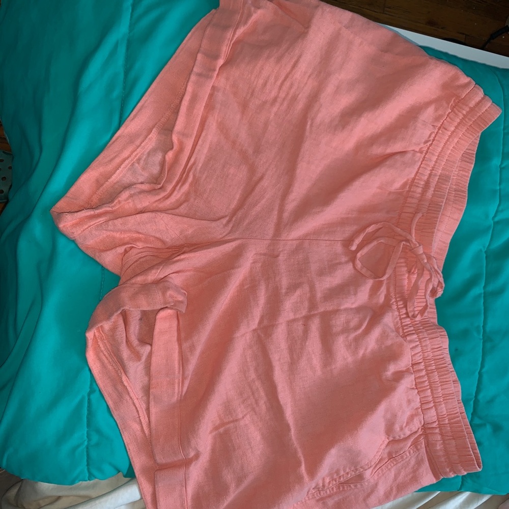 Flowy soft peach shorts